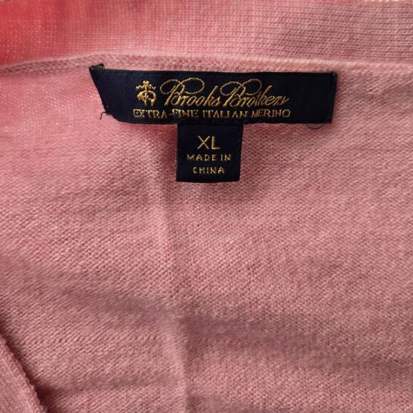 Brooks Brothers Women's Extra Fine Italian Merino Wool Sweater Size XL - Picture 4 of 6